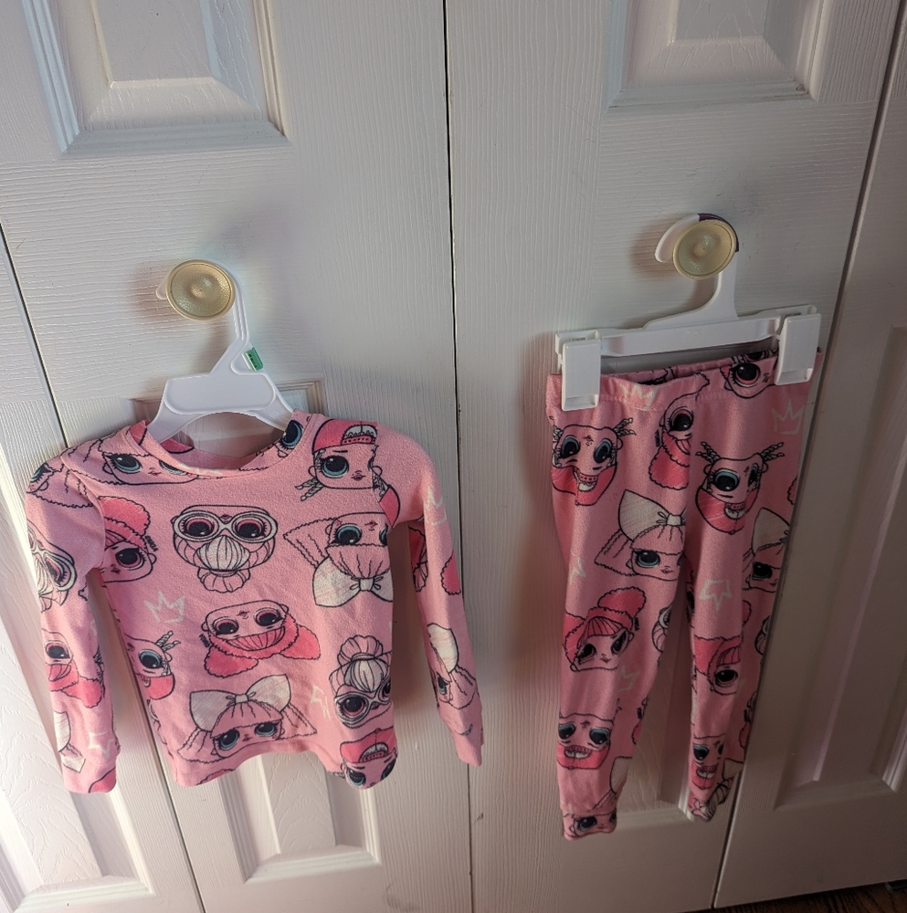 Lol Surprise Pink toddler pajamas